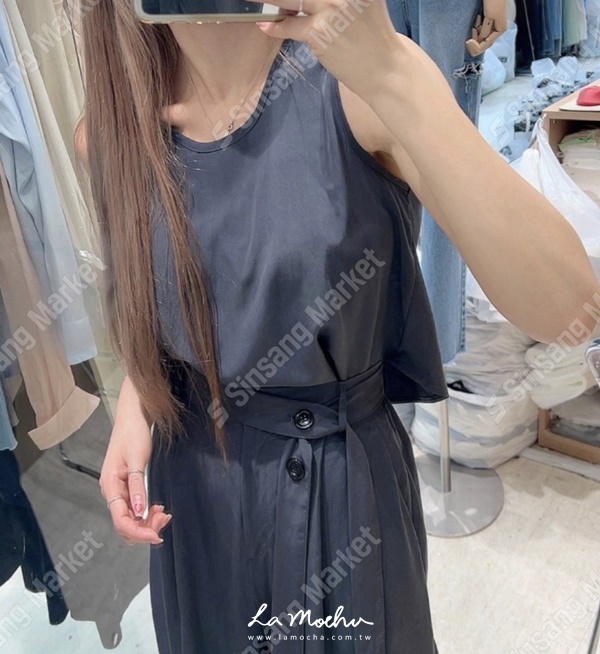 素面簡約背心